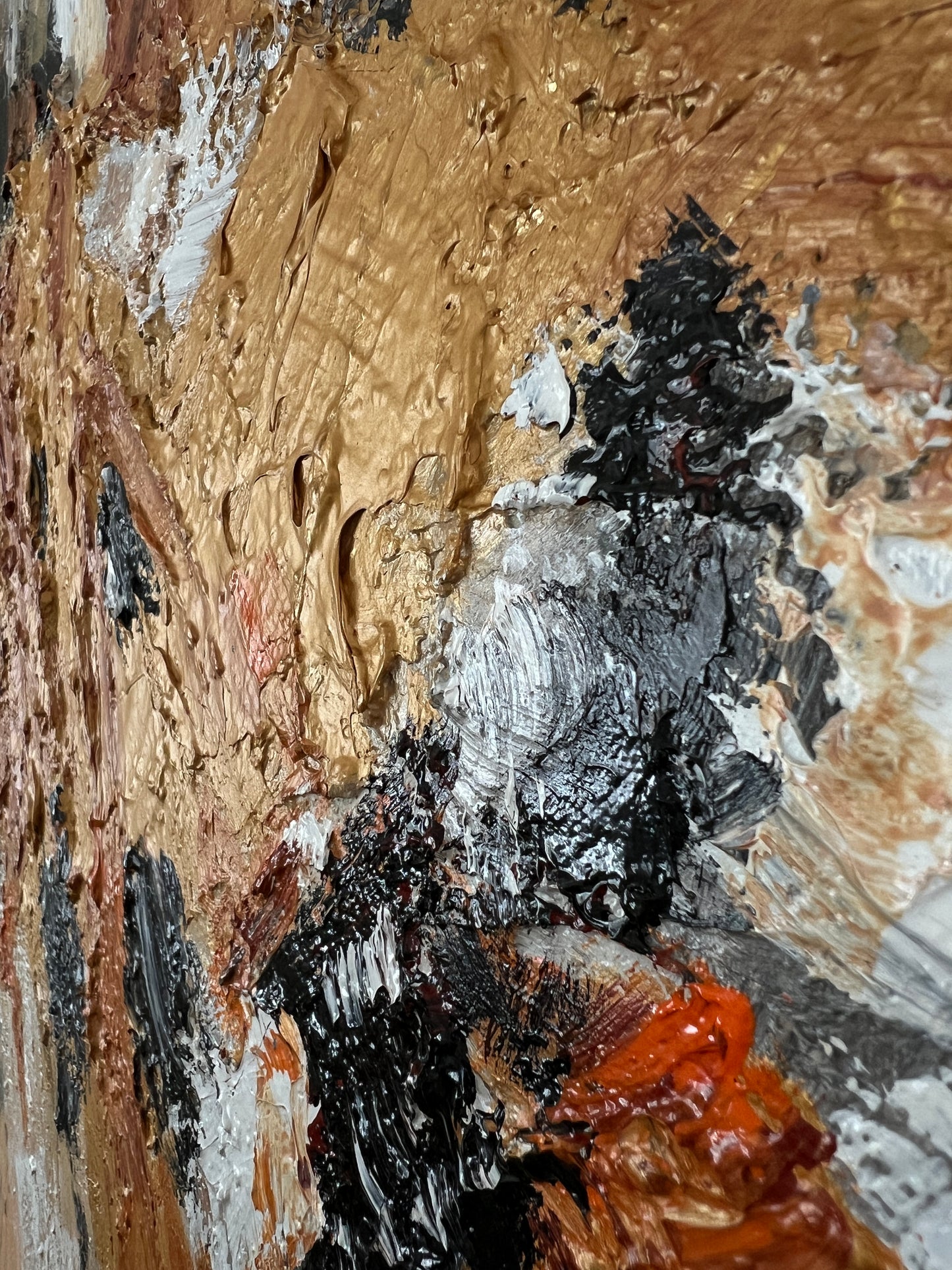 Ascent Abstrakt akryl målning 180x100 cm