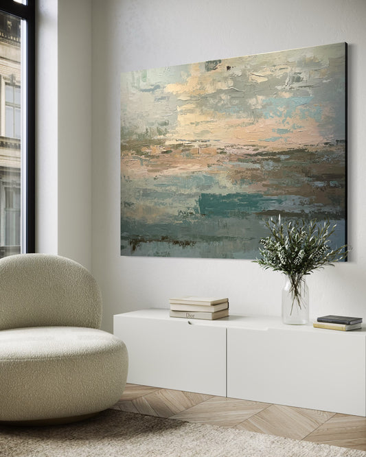 Calma – Abstract Acrylic Painting 150x120 cm