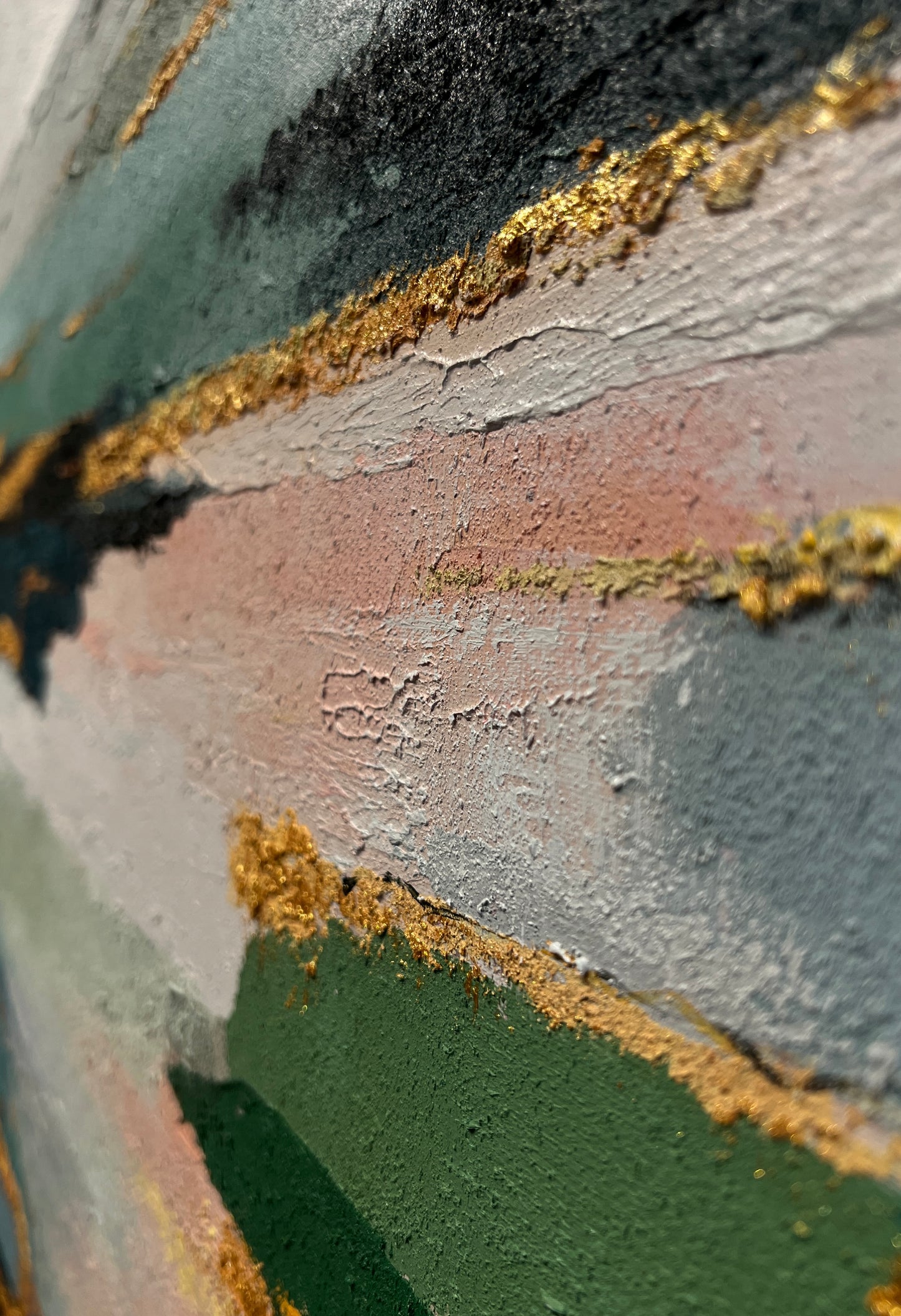 Passaggio – Abstract Acrylic Painting 150x120 cm