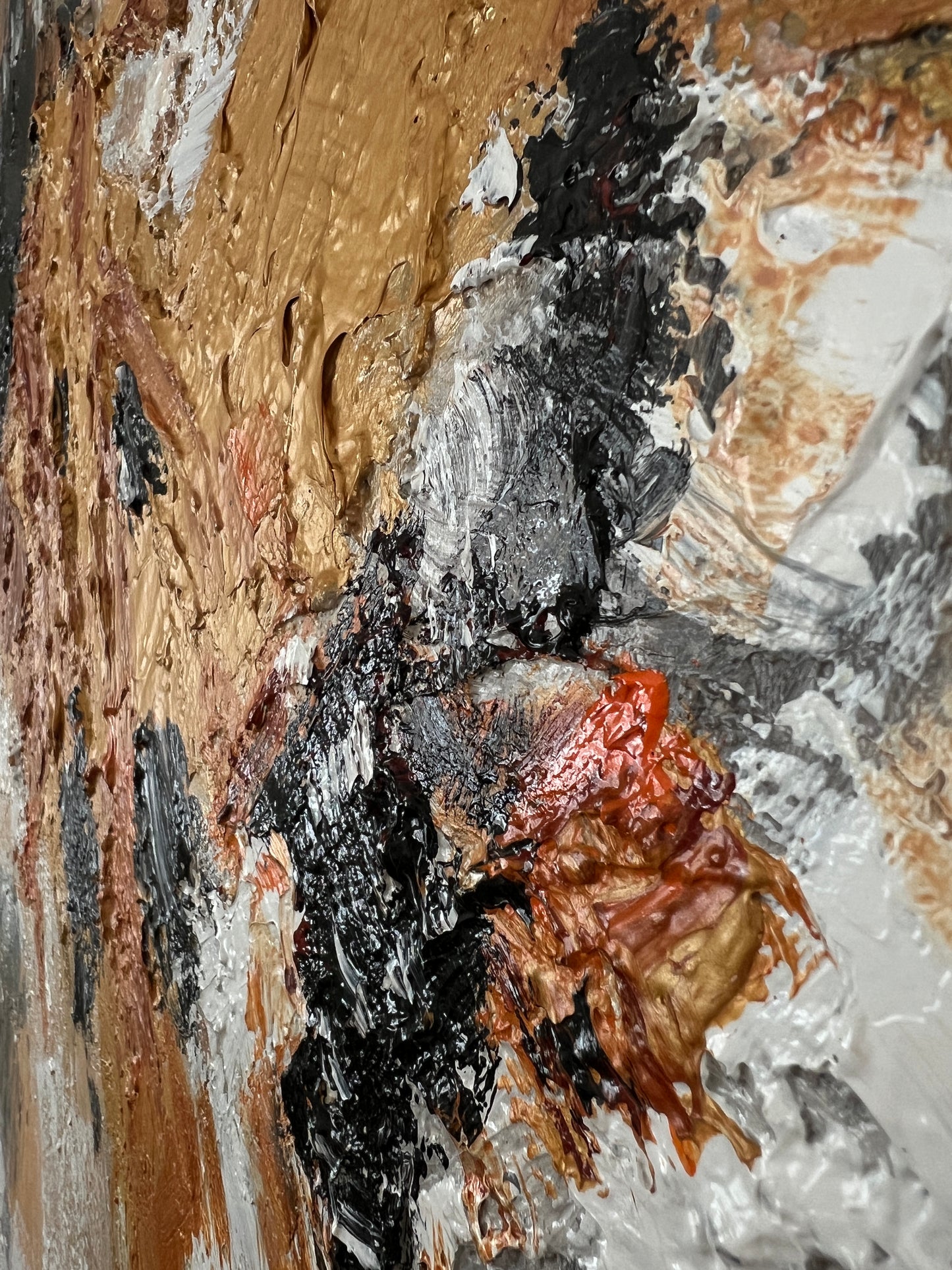 Ascent Abstrakt akryl målning 180x100 cm