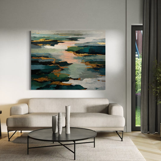 Passaggio – Abstract Acrylic Painting 150x120 cm